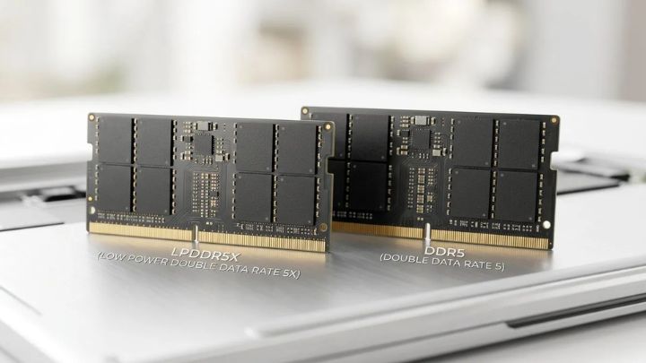 تفاوت DDR5 و LPDDR5X تفاوت DDR5 و LPDDR5X