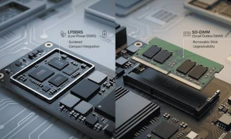 تفاوت حافظه LPDDR5X و DDR5 در لپ‌تاپ؛ کدام انتخاب بهتری است؟